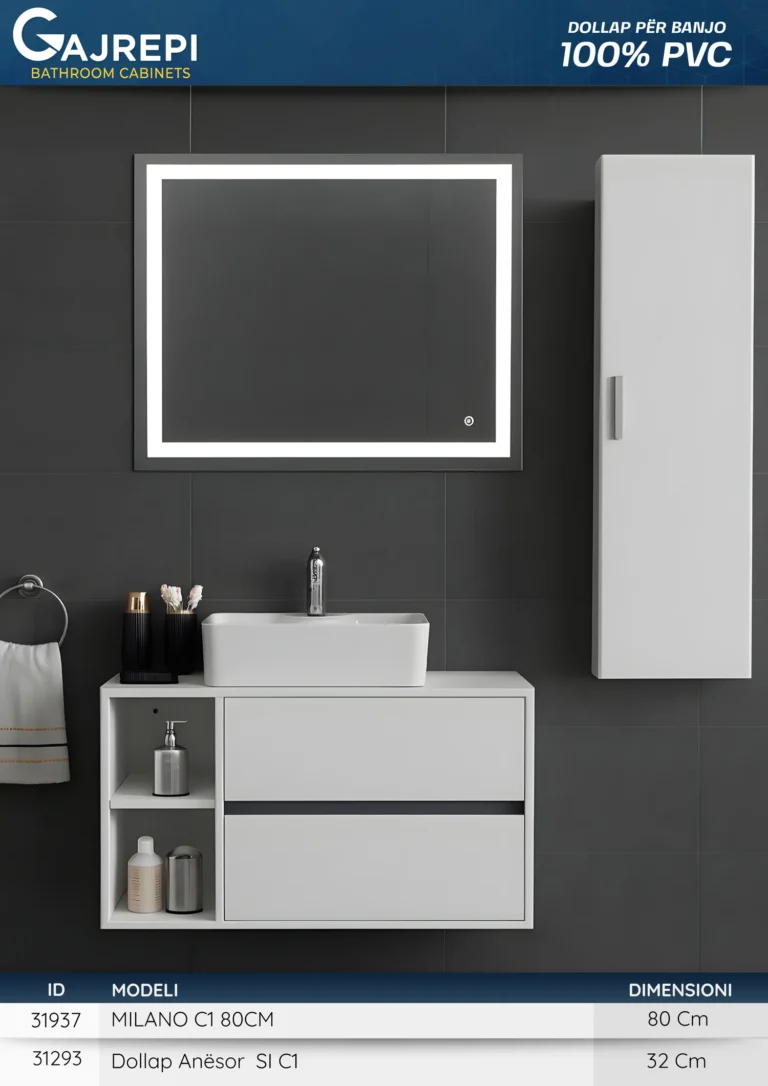 Dollap Milano C1 80 Cm