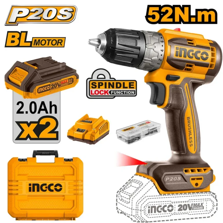 CDLI20453 Shpuese 20V BL 2x bateri 2.0Ah thumbnail 2