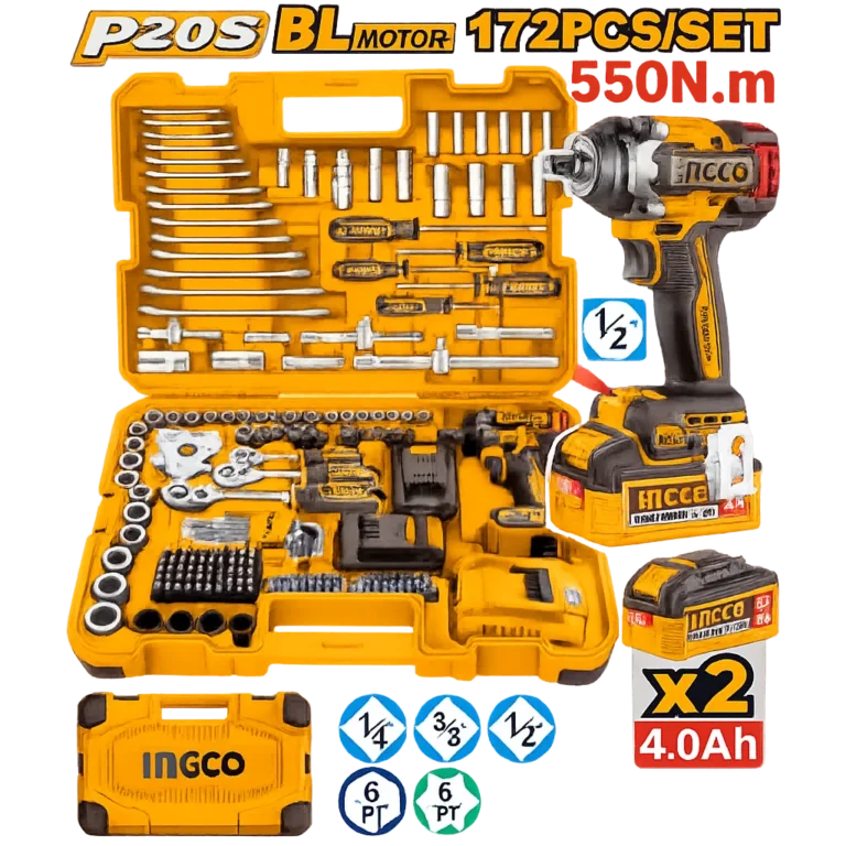 Ingco Set Cliruese Dhe Aksesore